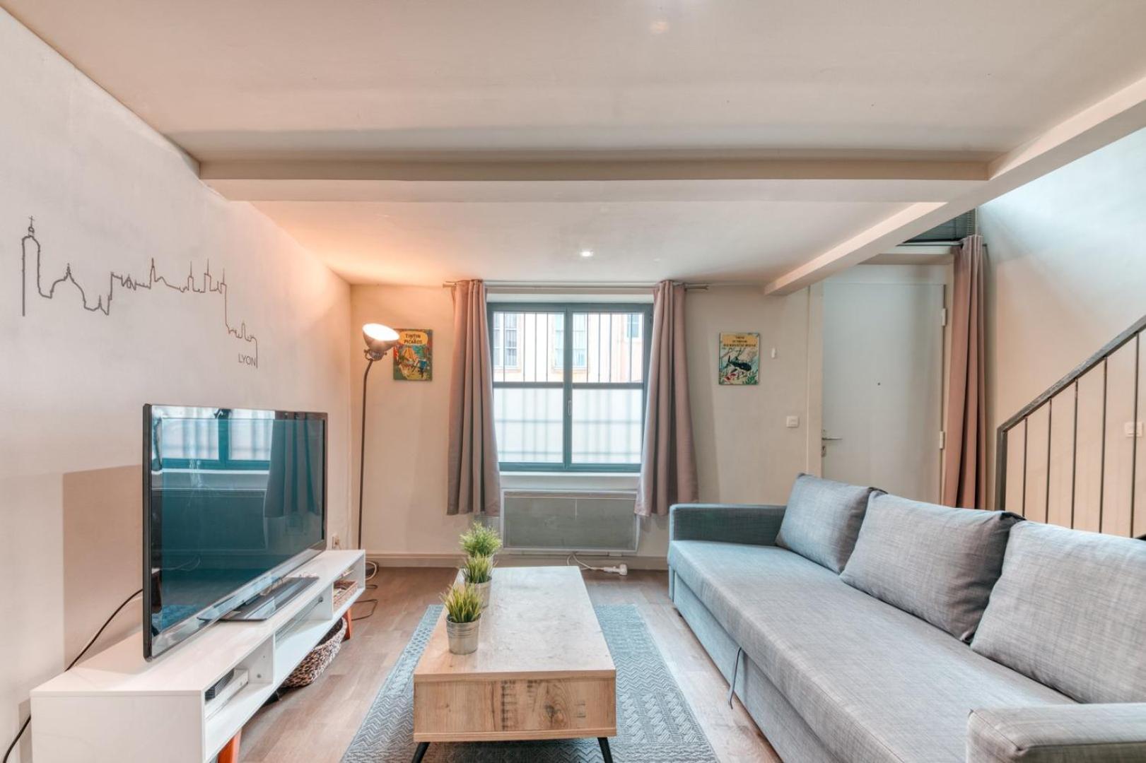Guestready - Superbe Maison De Ville Duplex Lyon Buitenkant foto